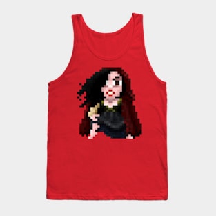 16-Bits Young Woman in the Woods Tank Top